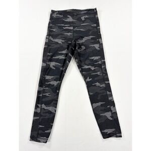 Athleta Ultimate Camo 7/8 Tight Leggings Gray Camouflage Stash Pockets Women S